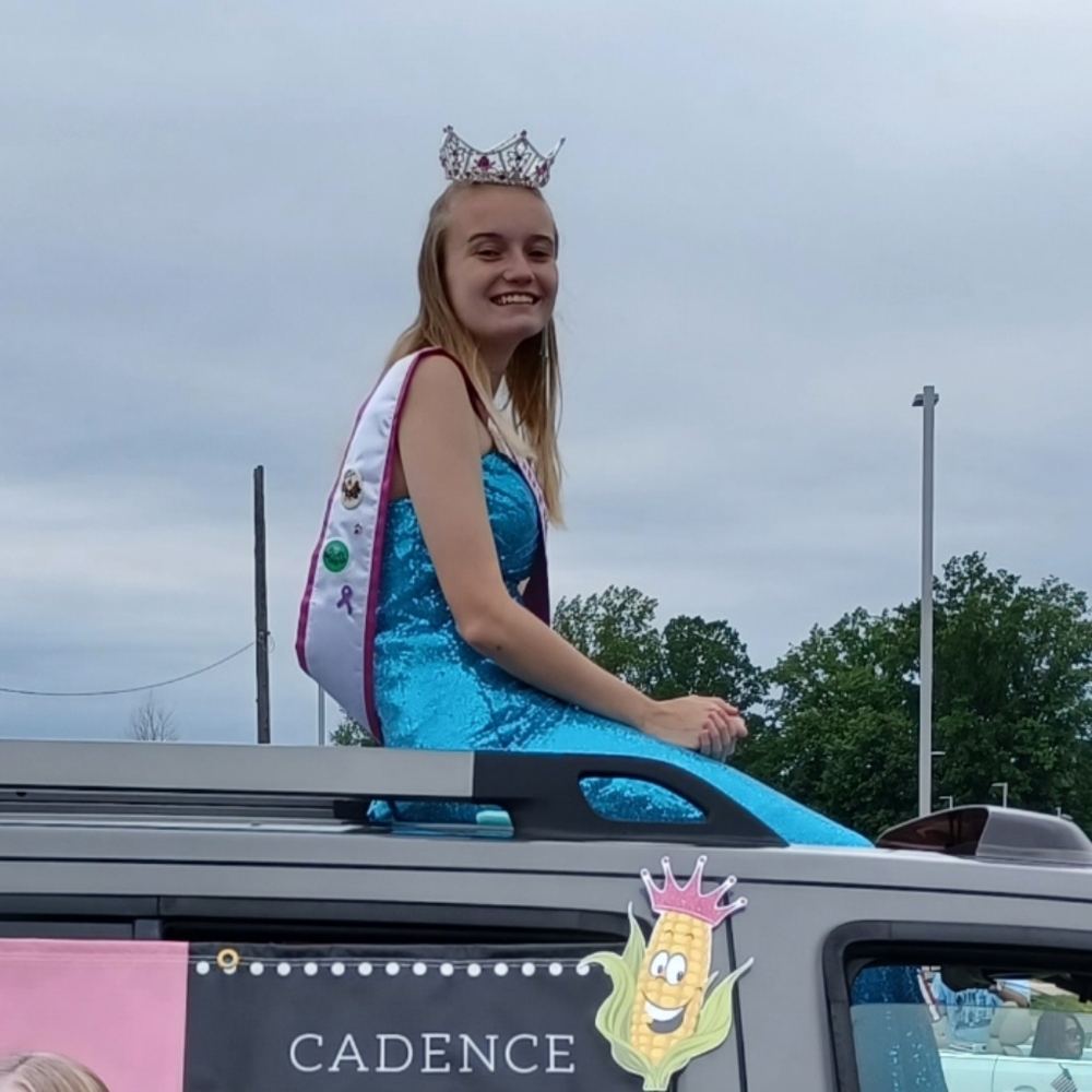Turquoise Pageant/Prom Dress - Picture 2 of 3
